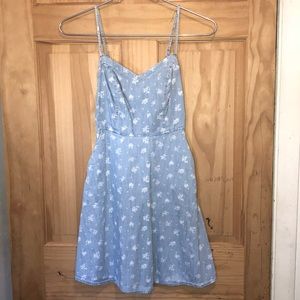 Light denim summer dress